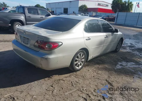 2002 Lexus Es 300 from USA, damaged, VIN JTHBF30G320012537